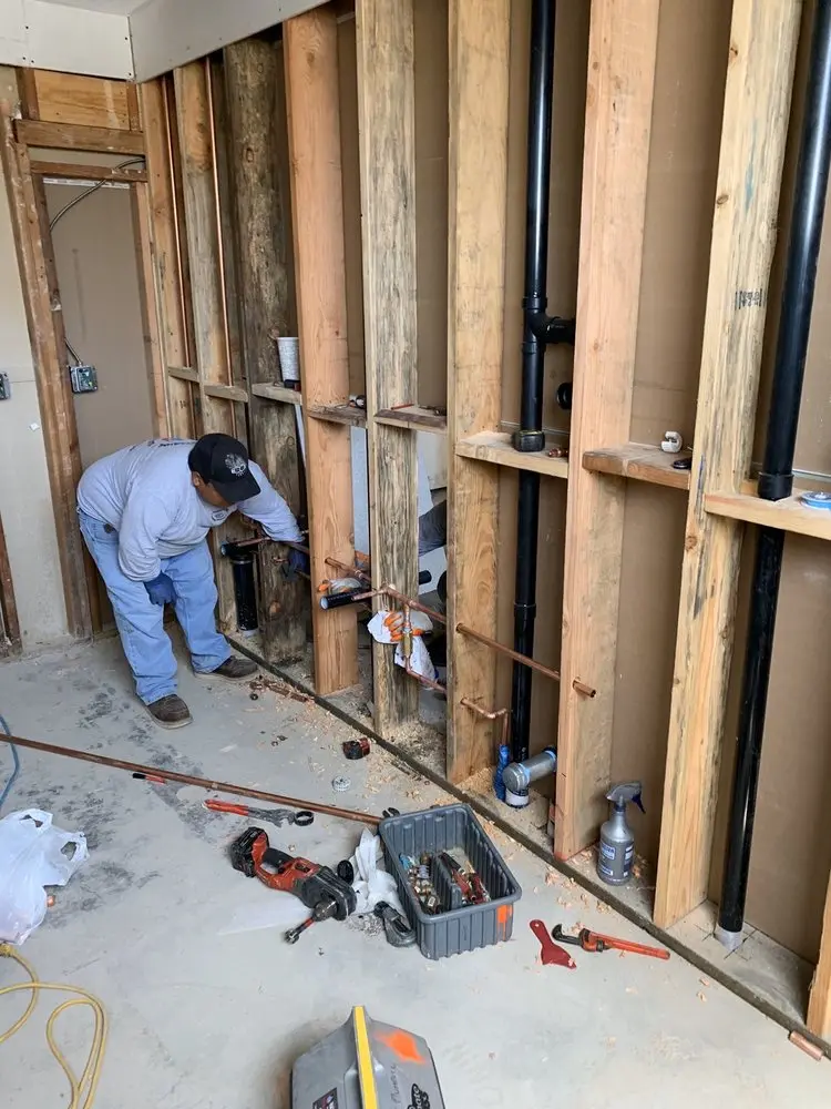 Commercial rough-in plumbing for Water Heater Replacement in Oak Brook